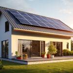 Ein Wohnhaus mit Solaranlage. Doch es geht auch hier noch effizienter mit dem Energiemanager.