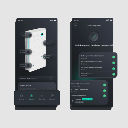 PV-App von Sigenergy - mit enivon möglich!