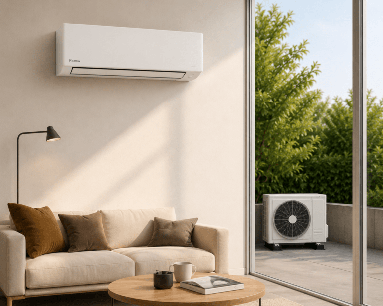 Split-Klimaanlage für einzelne Räume